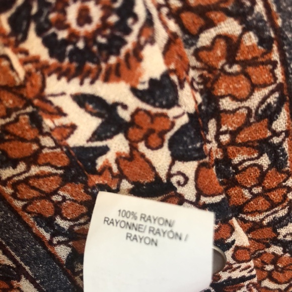 Lucky Brand boho blouse - Picture 6 of 6